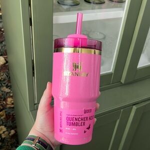 Stanley Wicked Pink Glinda Quencher 20oz tumbler